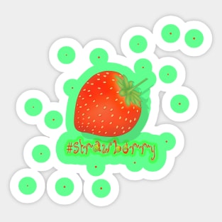 Strawberry Sticker